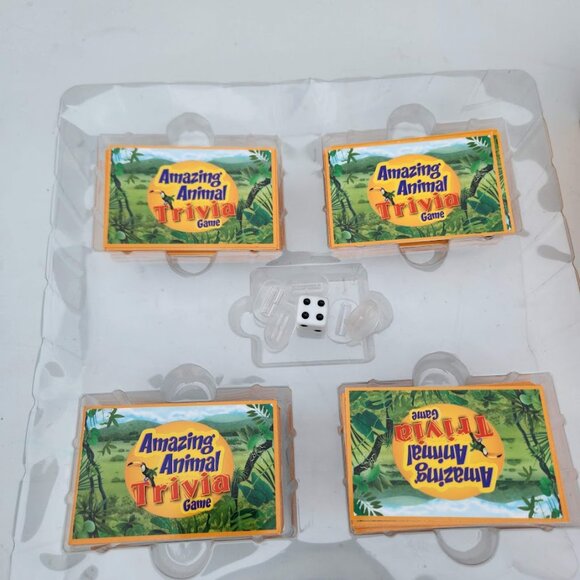 Amazing Animal Trivia Game Board Game Animal Facts Africa Safari Family Game Nig - Picture 11 of 15